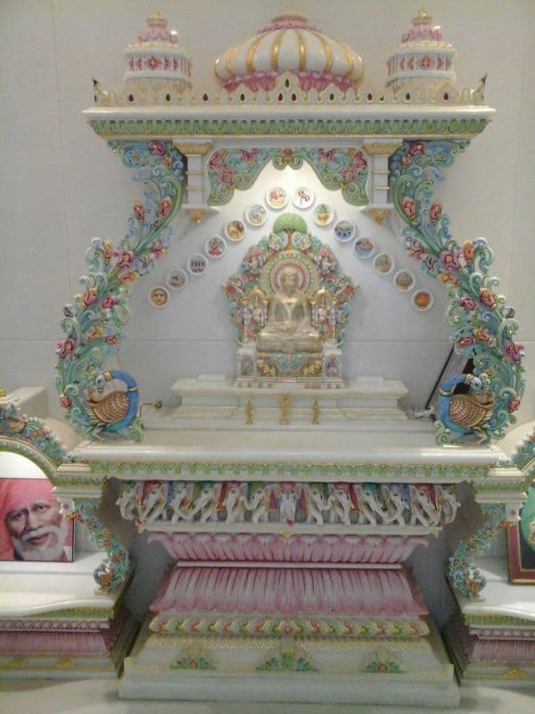 Handcrafted Stone Home Mandir - Design #7