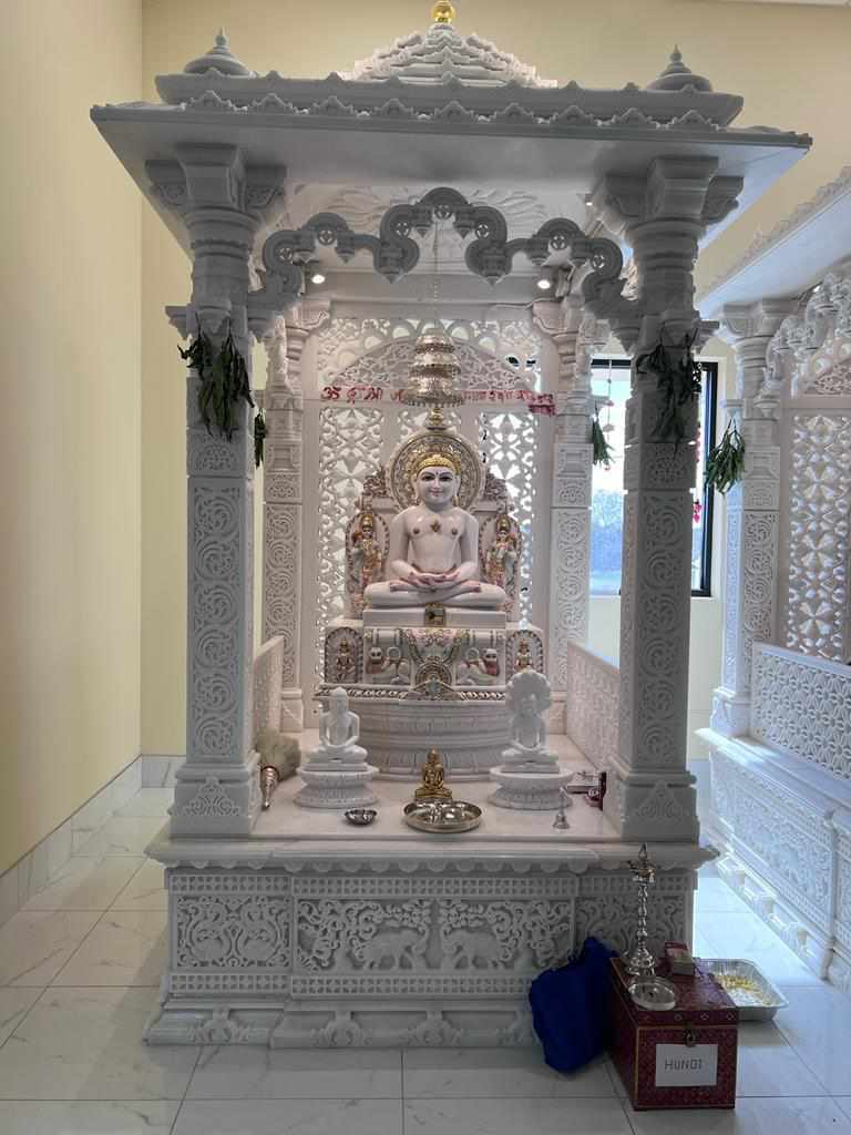Handcrafted Stone Home Mandir - Design #8