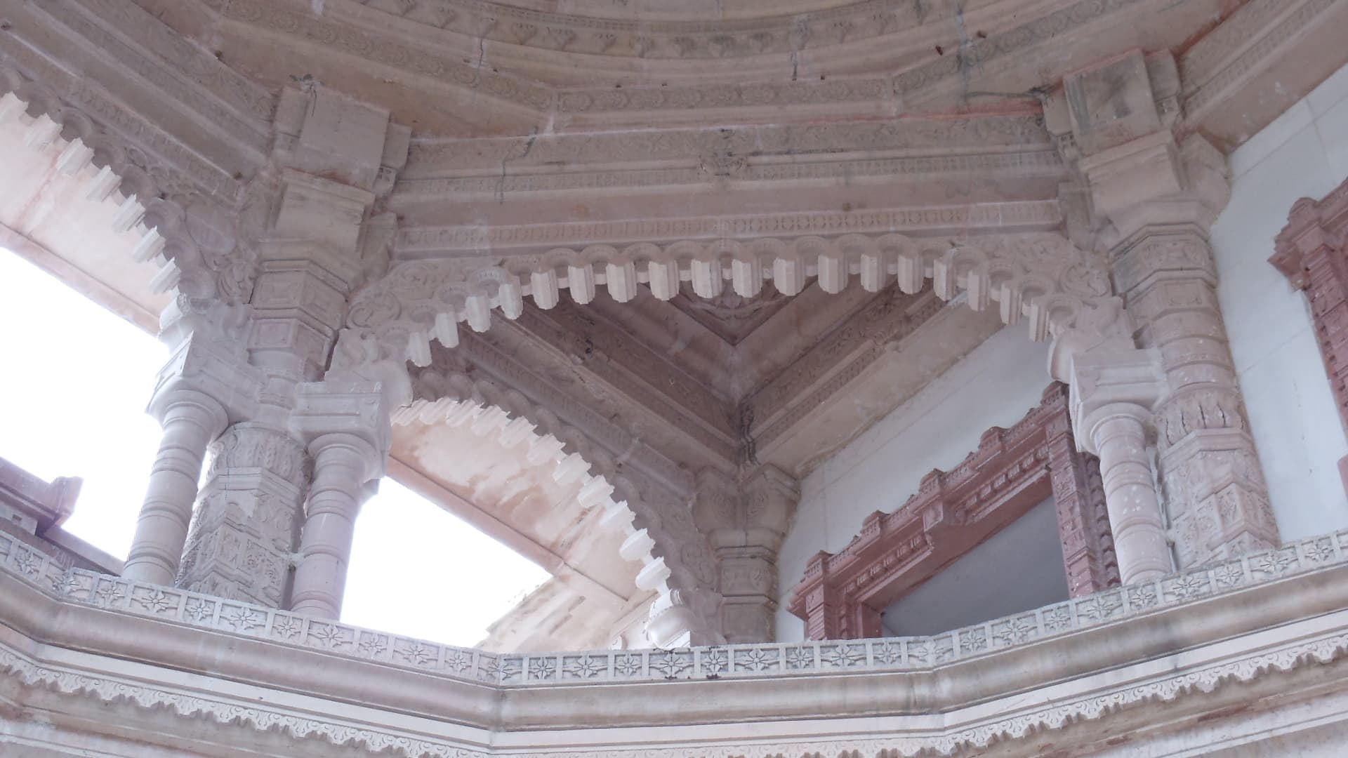 Detailed stone carvings
